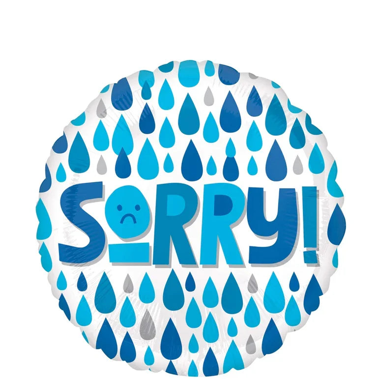 Sorry Foil balloon 18inches