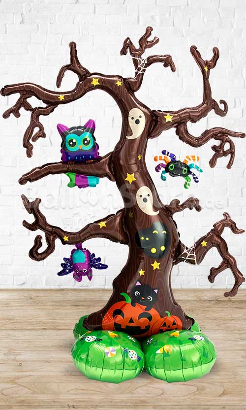 Creepy Tree Foil Balloon Balloon Standee  - NON FLYING