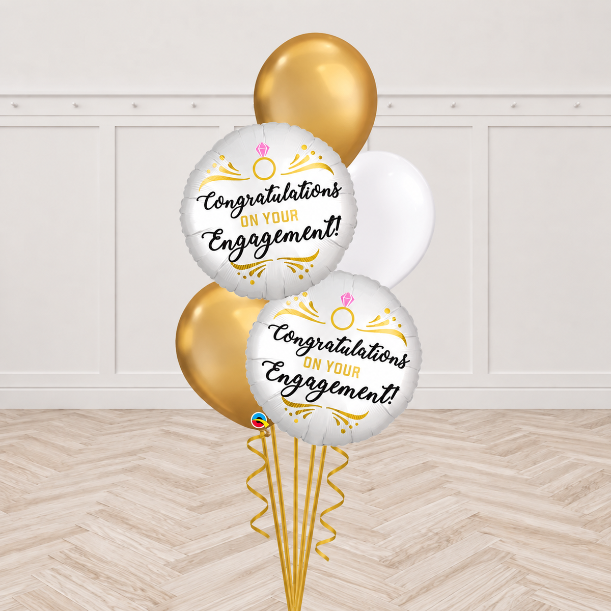 Congratulations on Your Engagement Balloon Bouquet