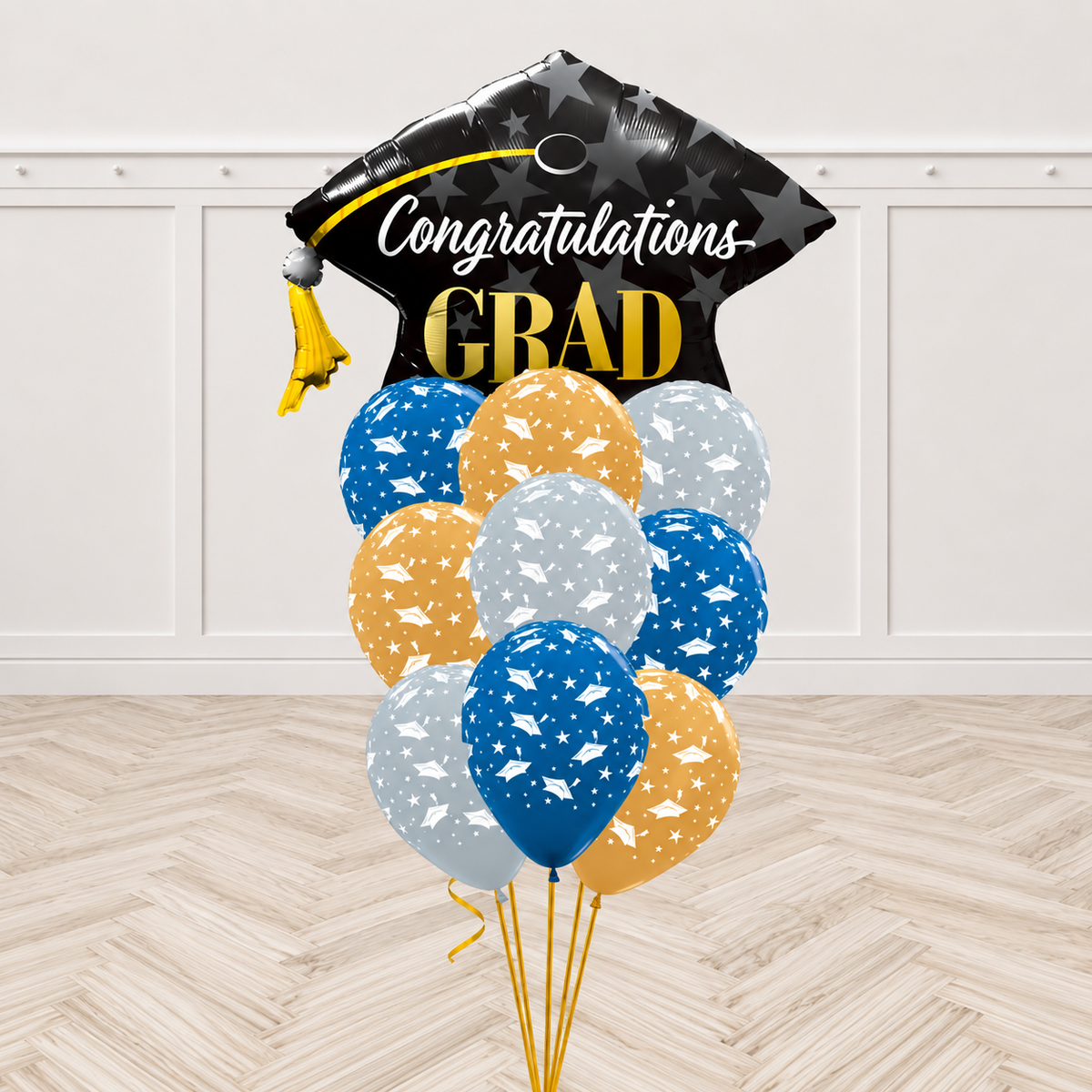 Congratulations Grad Balloon Bunch