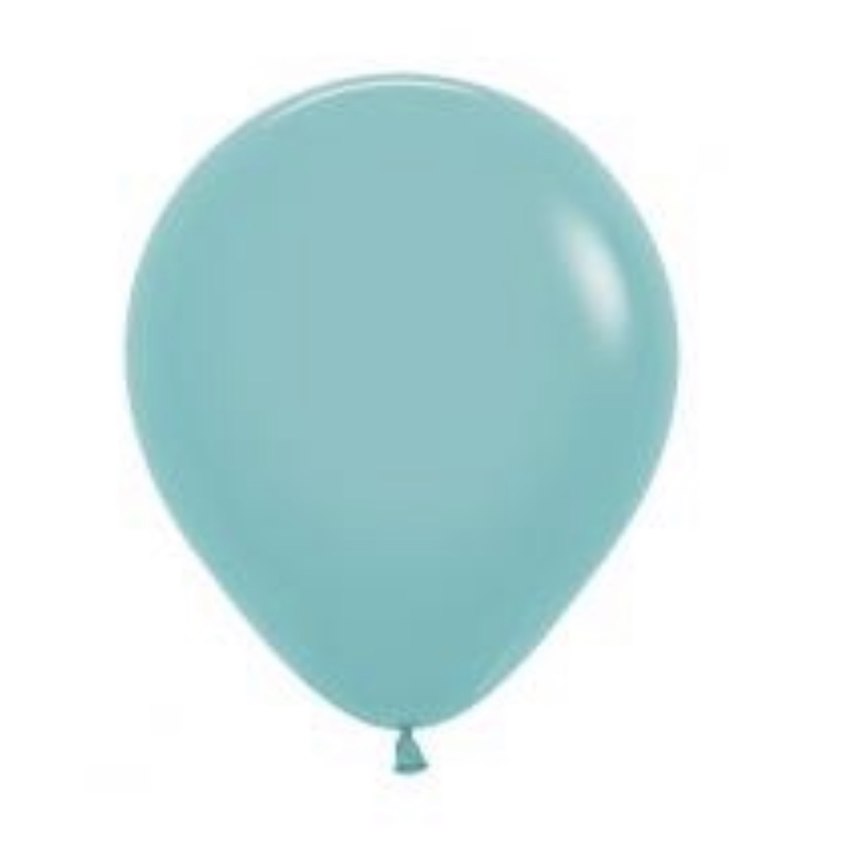 Single fashion aquamarine latex balloon