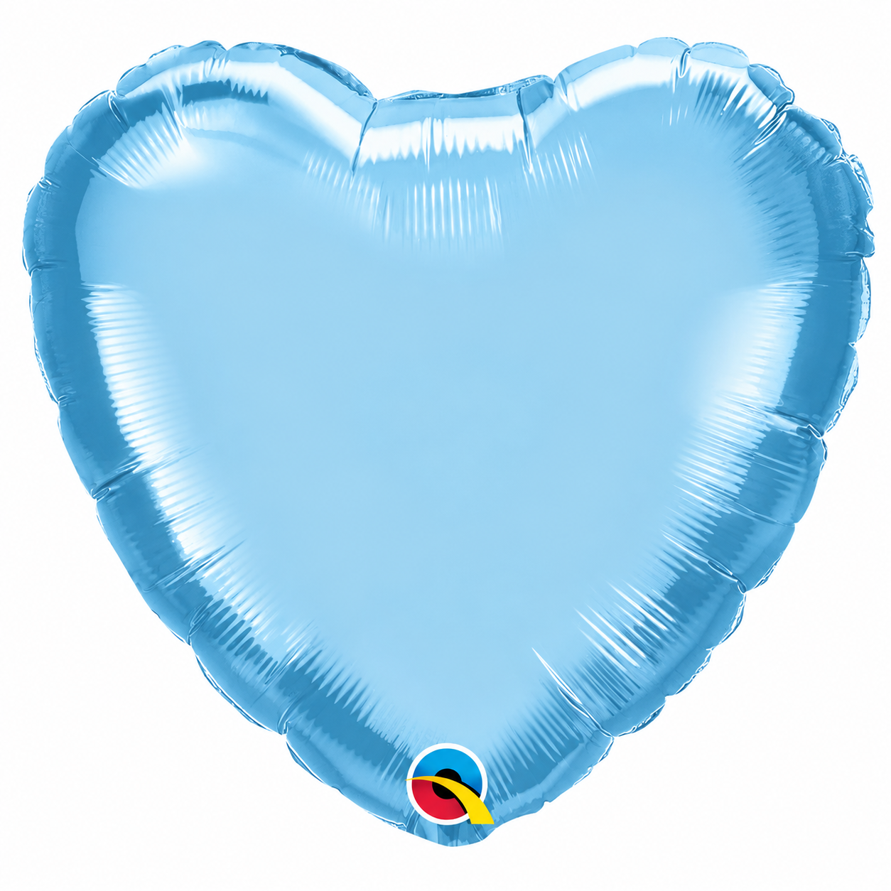 Heart Light Blue Plain Foil