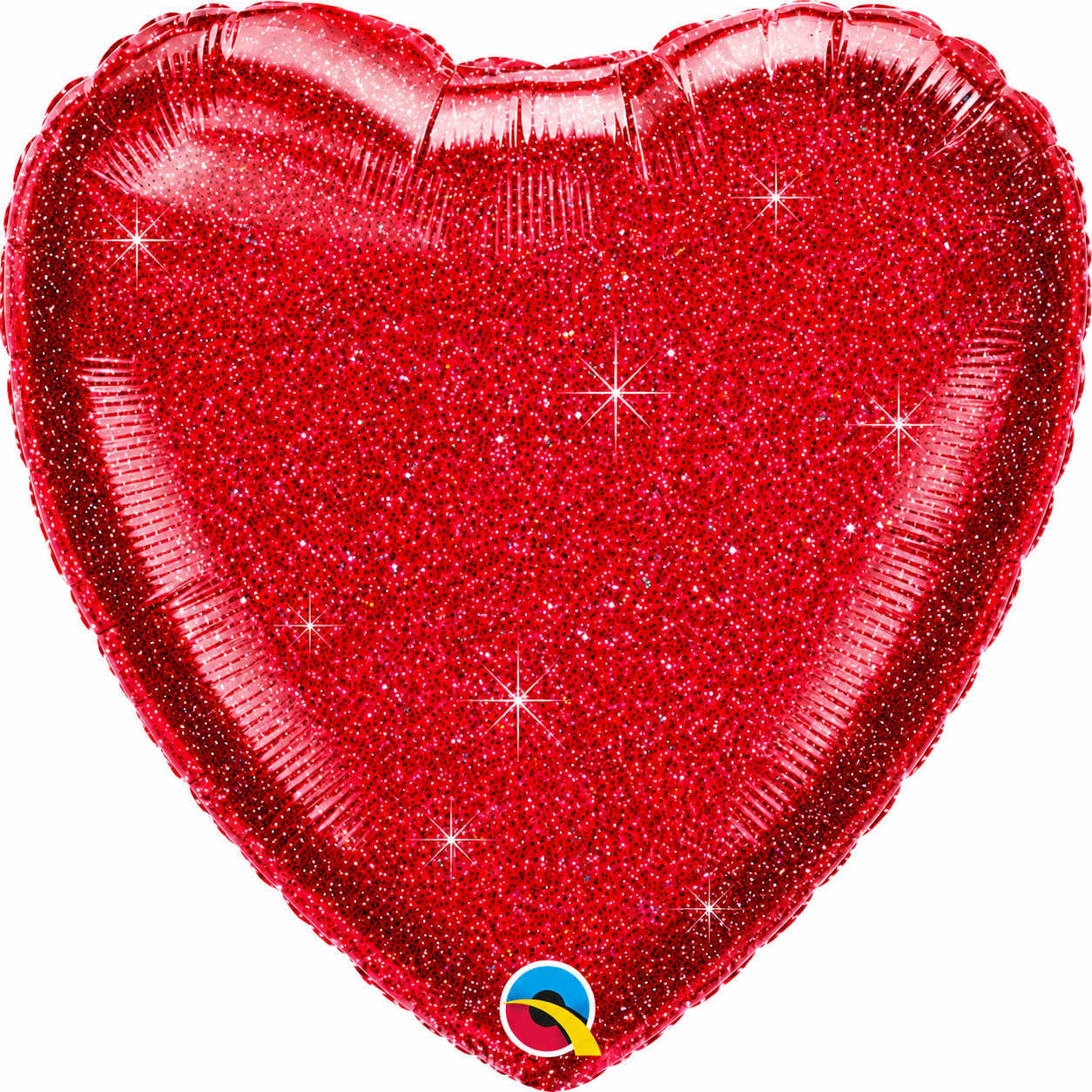 Glitter Graphic Red Heart 18inches