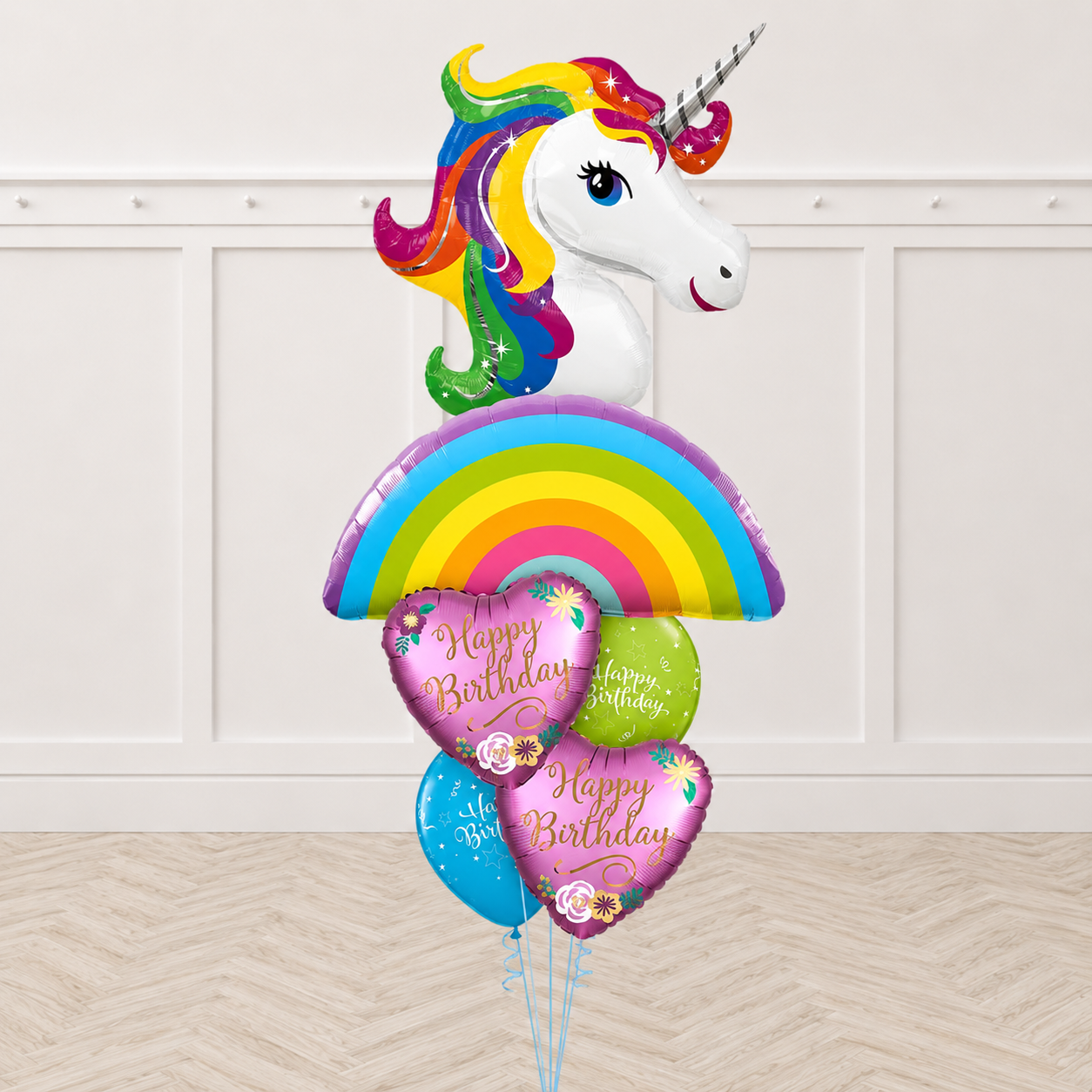 Birthday Magical Unicorn Balloons