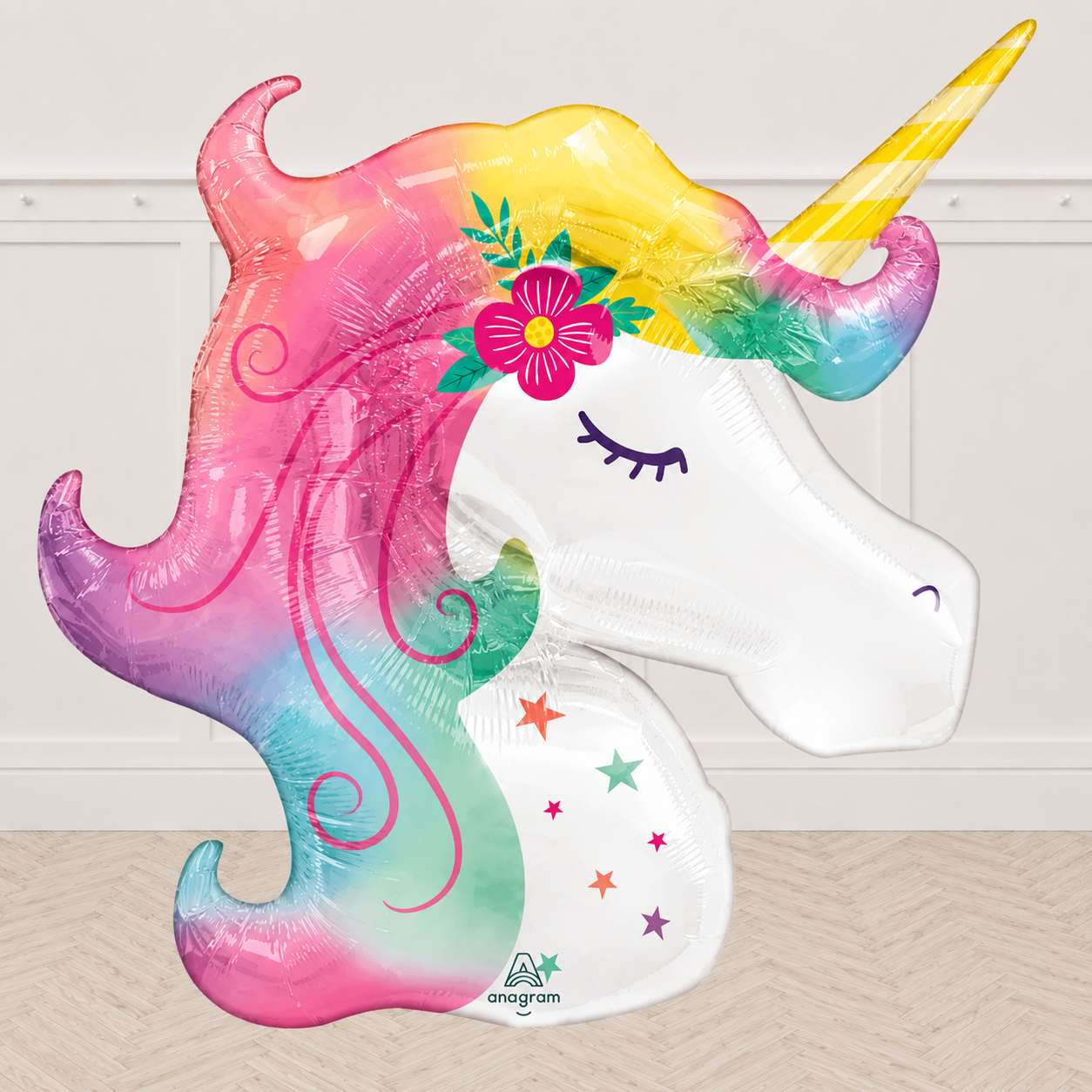 Enchanted  Unicorn Super shape Foil Balloon