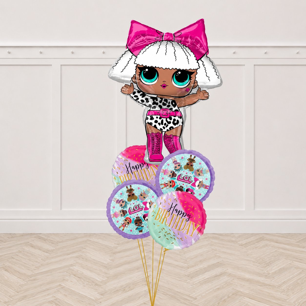 L. O. L. Surprise Diva ORBZ Water Color Birthday Bouquet