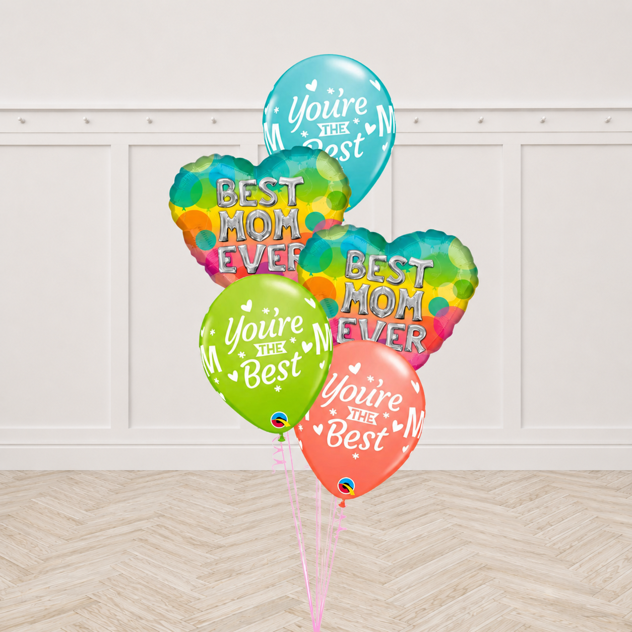 You're the Best Mom Balloon Bouquet