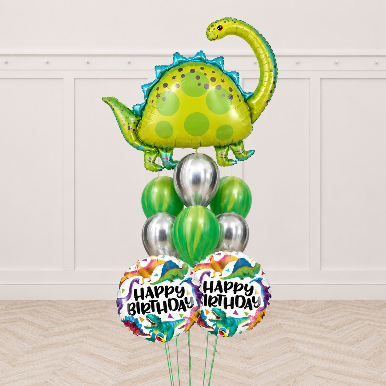 Tyrannosaurus Dinosaur Agate Balloon Bouquet
