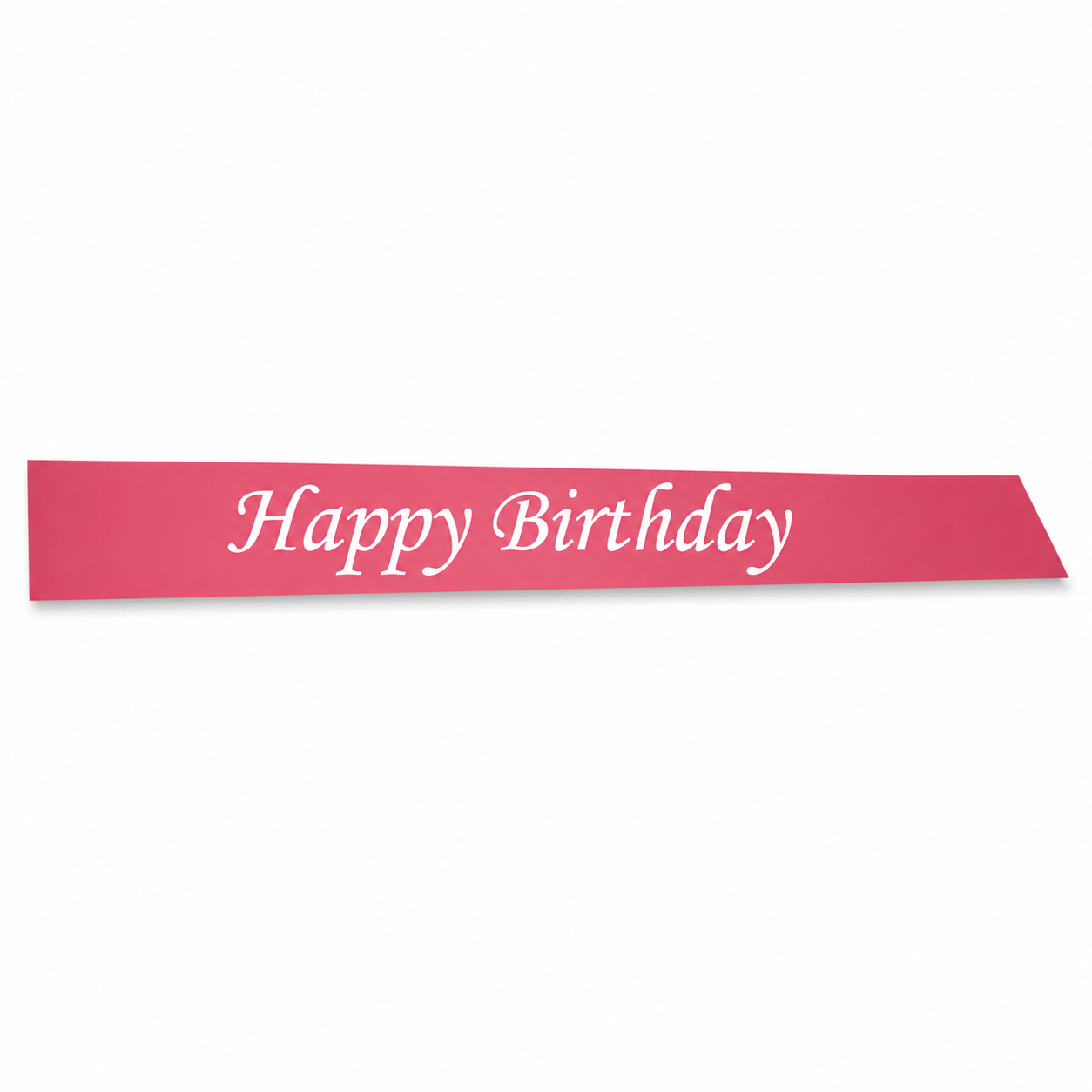 Birthday Sash - Rose Pink