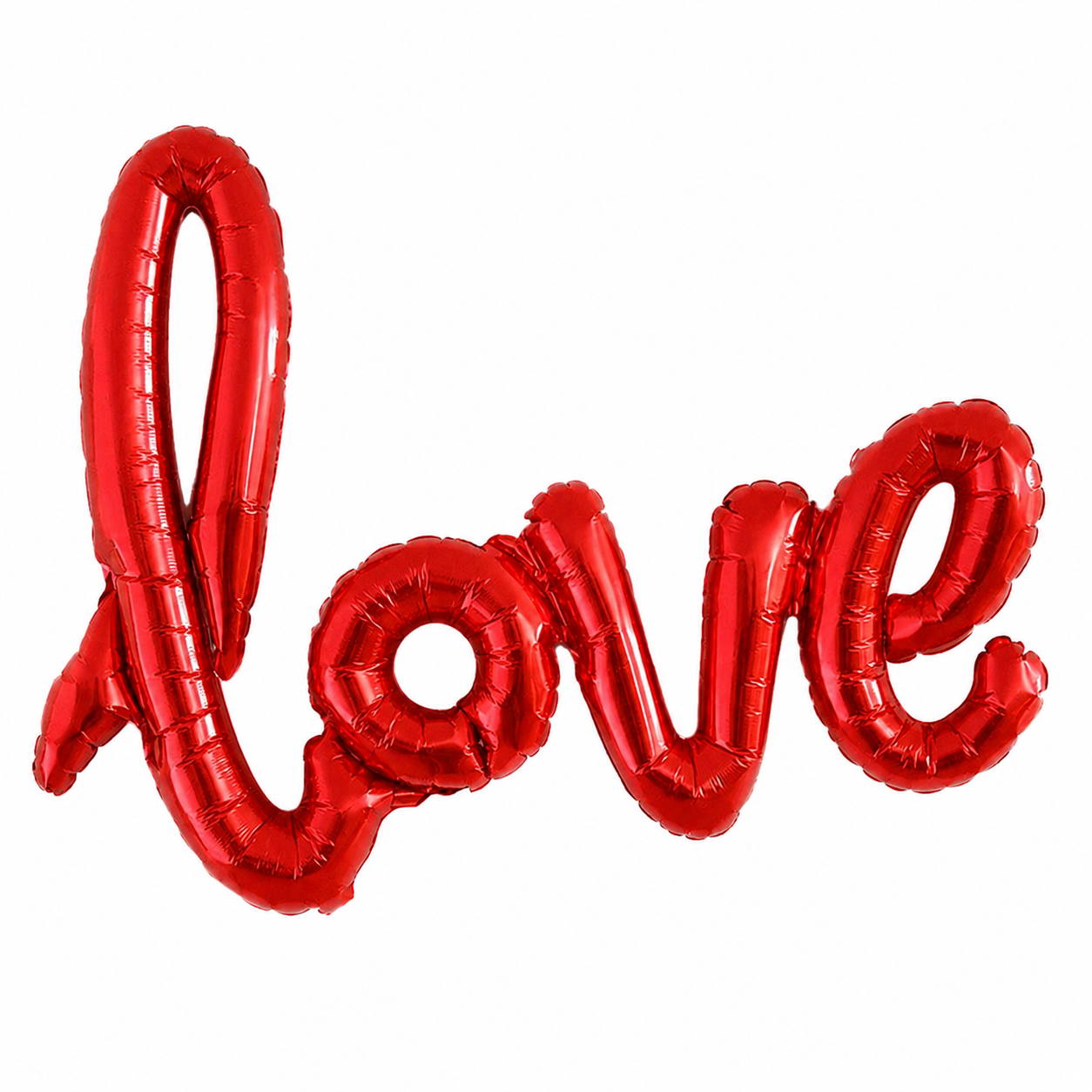 Love Red Balloon banner AIR FILLED