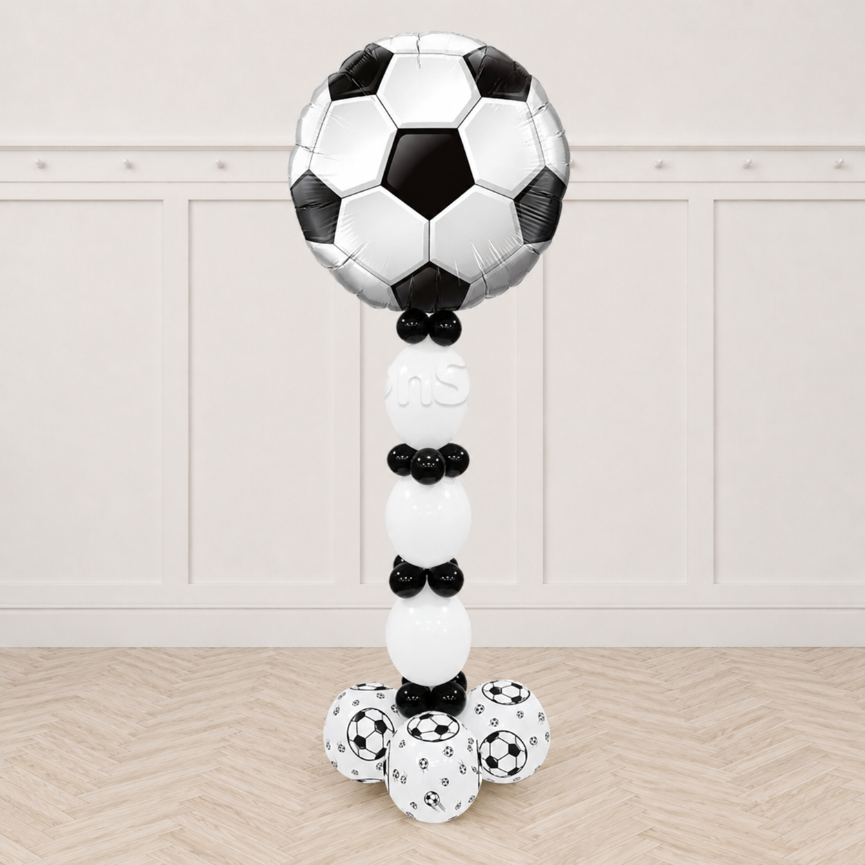 Jumbo Soccer Linking Balloon Arrangement