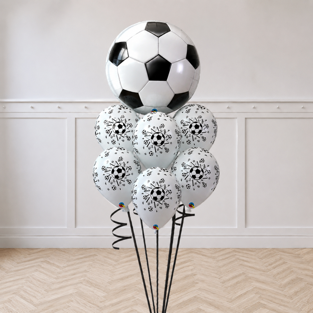 Soccer Balls and ORBZ  Bouquet with Weights