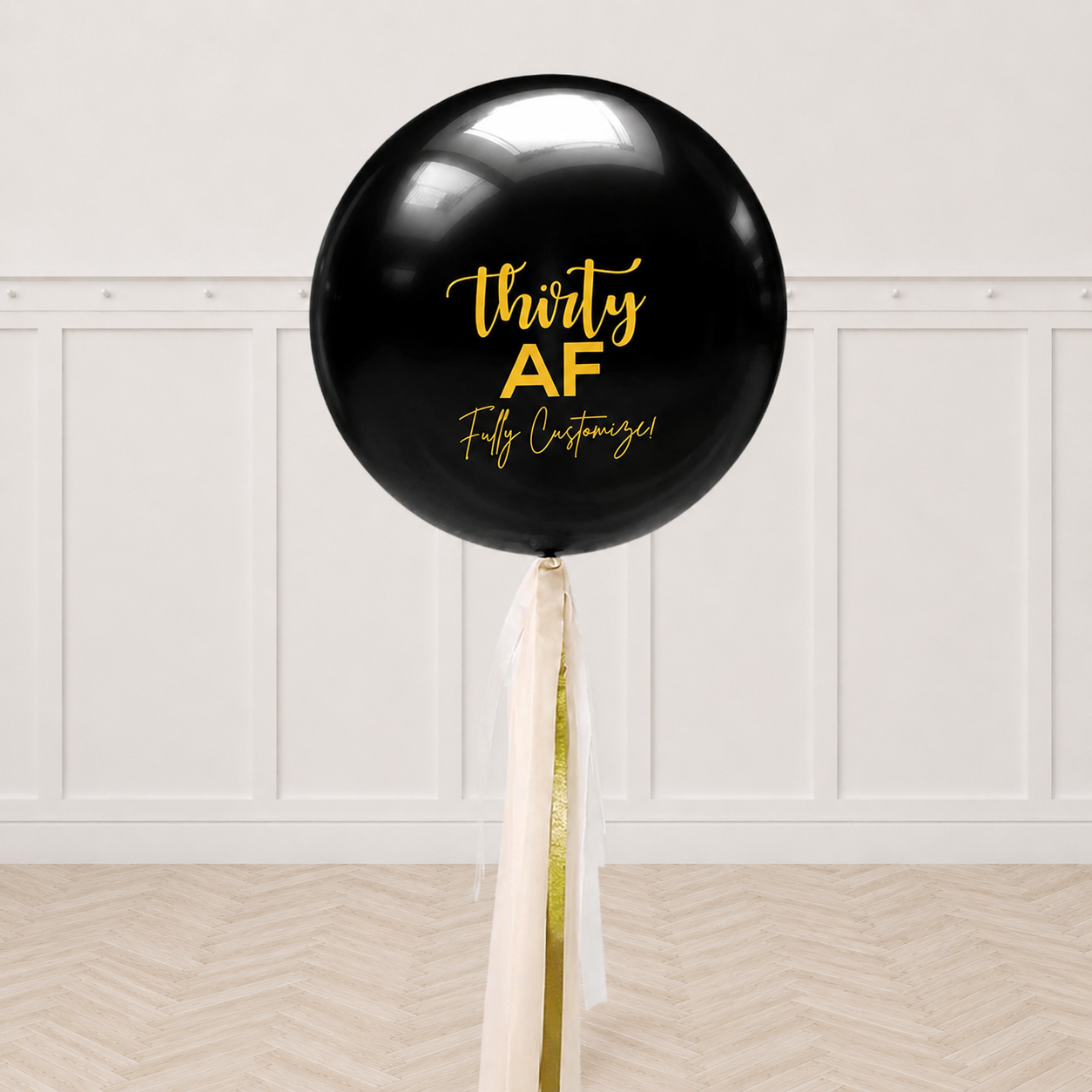 30inches Custom Text  / Personalized Balloon PRE-ORDER 1DAY In Advance