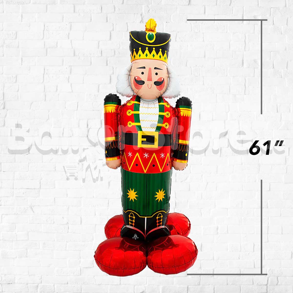 Nutcracker Foil Balloon Balloon Standee  - NON FLYING