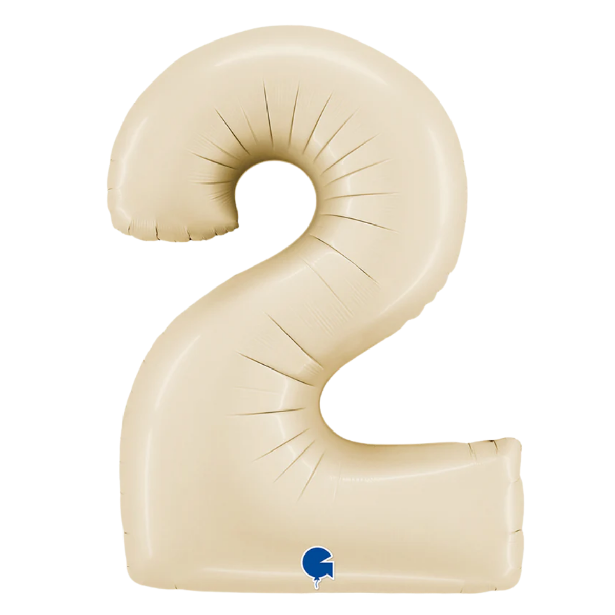 Number Two Cream Helium Filled