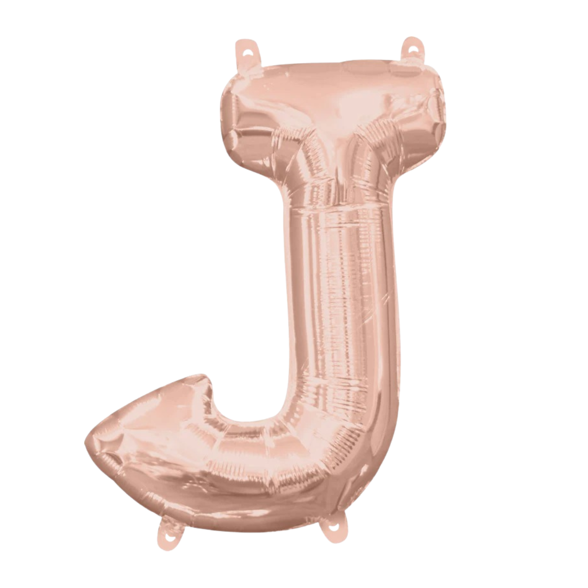 Jumbo Letter J Rose Gold - Helium Filled