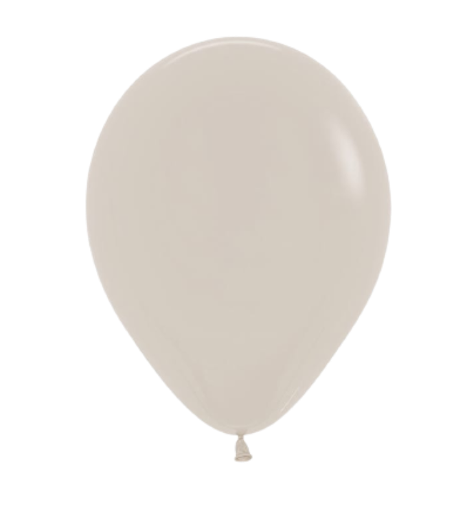 White Sand Latex Balloon