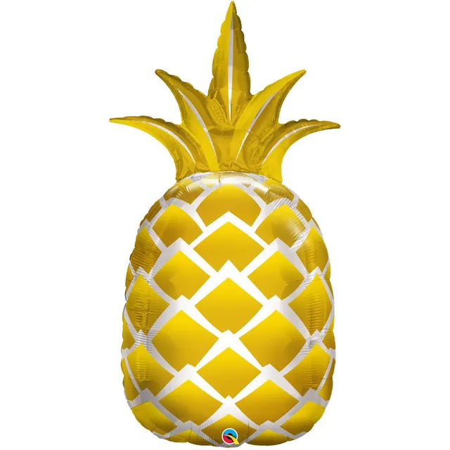 Golden Pineapple Foil Balloon Summer