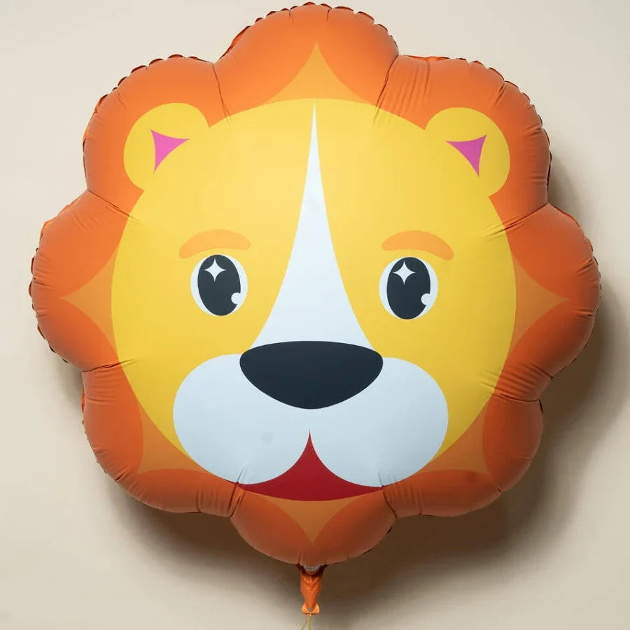 King lion face foil balloon-Jungle